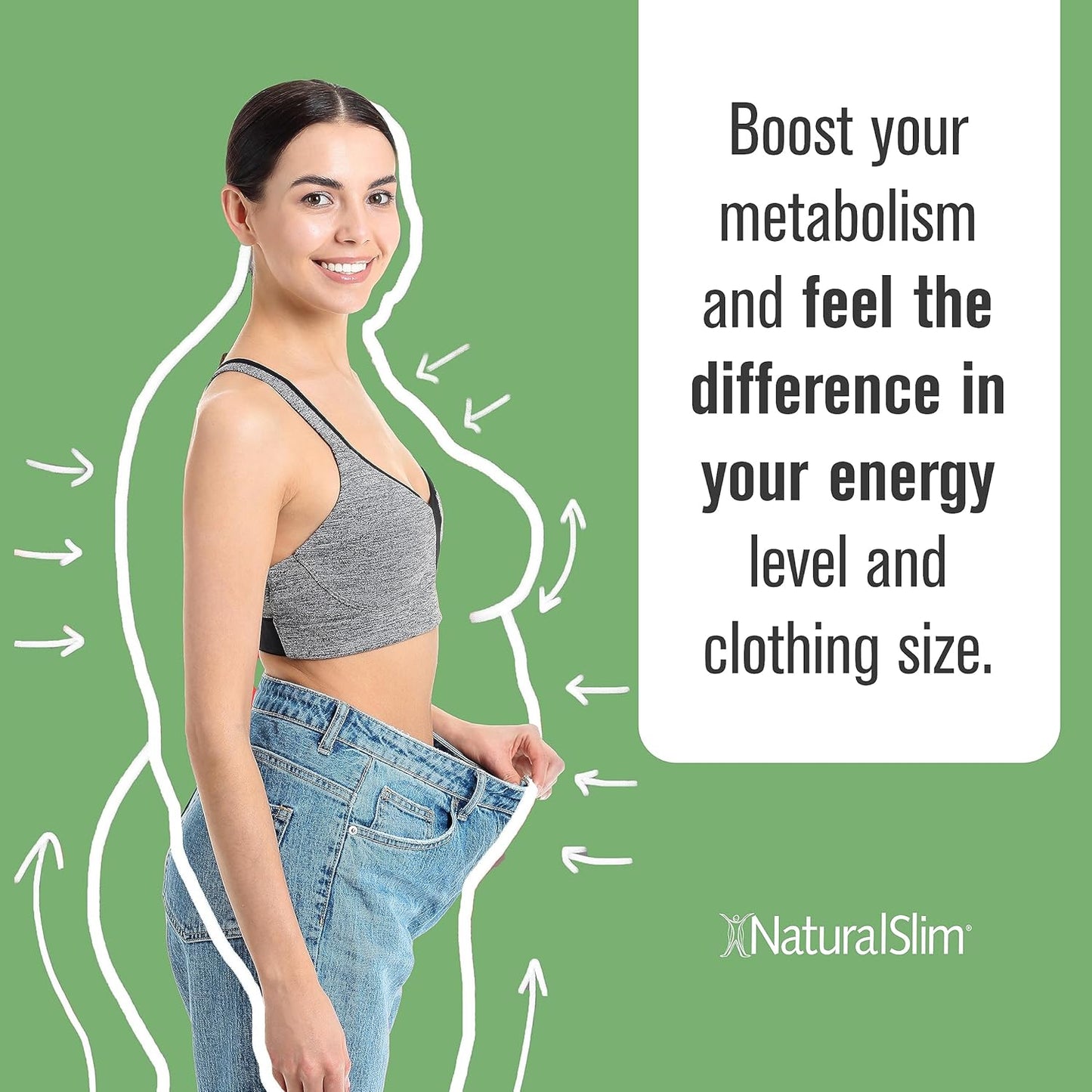 NaturalSlim Metabolic Vitamins® | Powerful Vitamins | Multivitamins and Minerals, B-Complex with Niacin (B3)